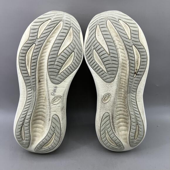 ASICS Gel-Nimbus 27 Running Shoes Women Size 9.5 Green Gray Comfort Low Sneakers - Picture 7 of 8